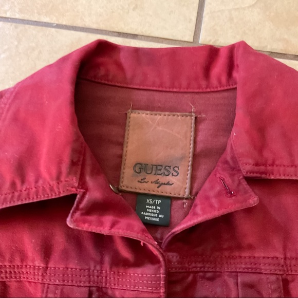 Guess Red Jacket - Picture 8 of 12